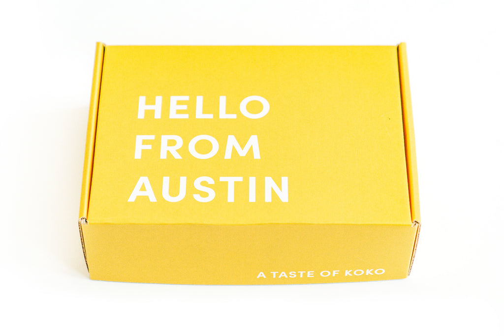 Hello From Austin - Koko Box